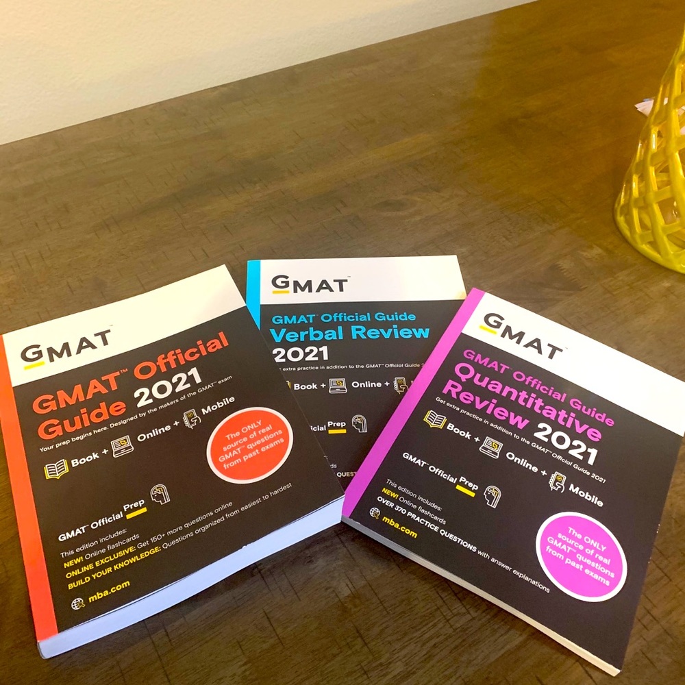 GMAT Study Book Set 2021